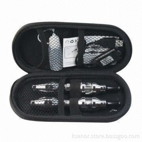Electronic Cigarette Starter Kit, Made of Stainless Steel Material, 3.7V Working Voltage